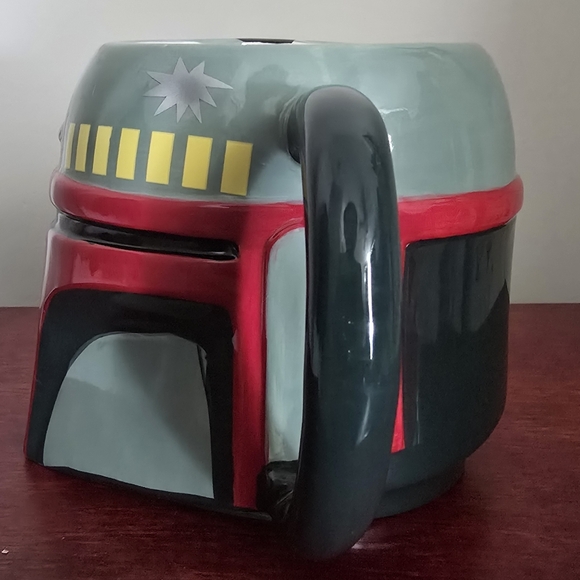 Disney Star Wars Boba Fett 20 oz Ceramic Sculpted Mug - Picture 7 of 7